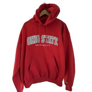 Vintage Ohio State Buckeyes Reverse Weave Champion Sweatshirt Hoodie XL Spellout